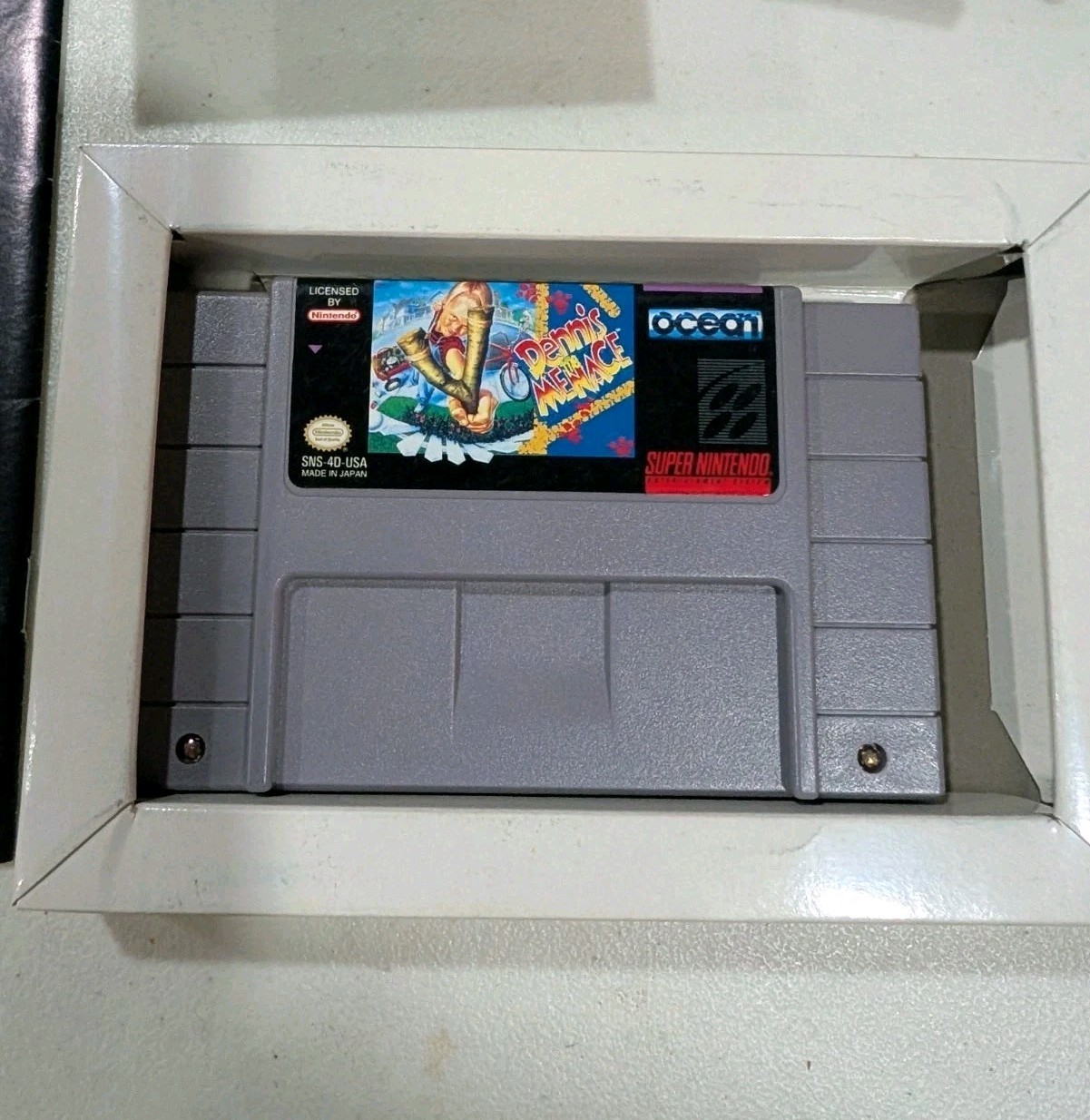 Dennis The Menace (Super Nintendo SNES) Complete in Box CIB