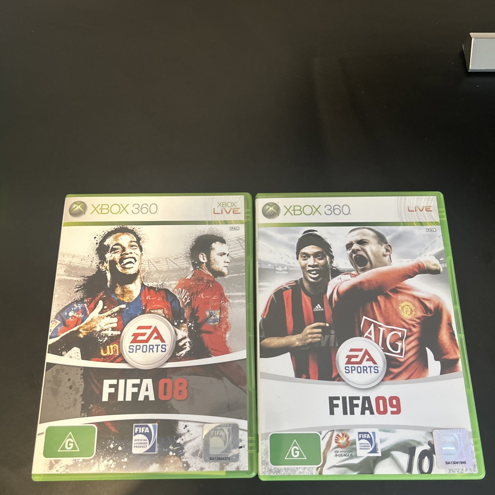 FIFA 08 09 11 12 Xbox 360 Games Bundle PAL Complete w/ Manuals EA Sports Soccer