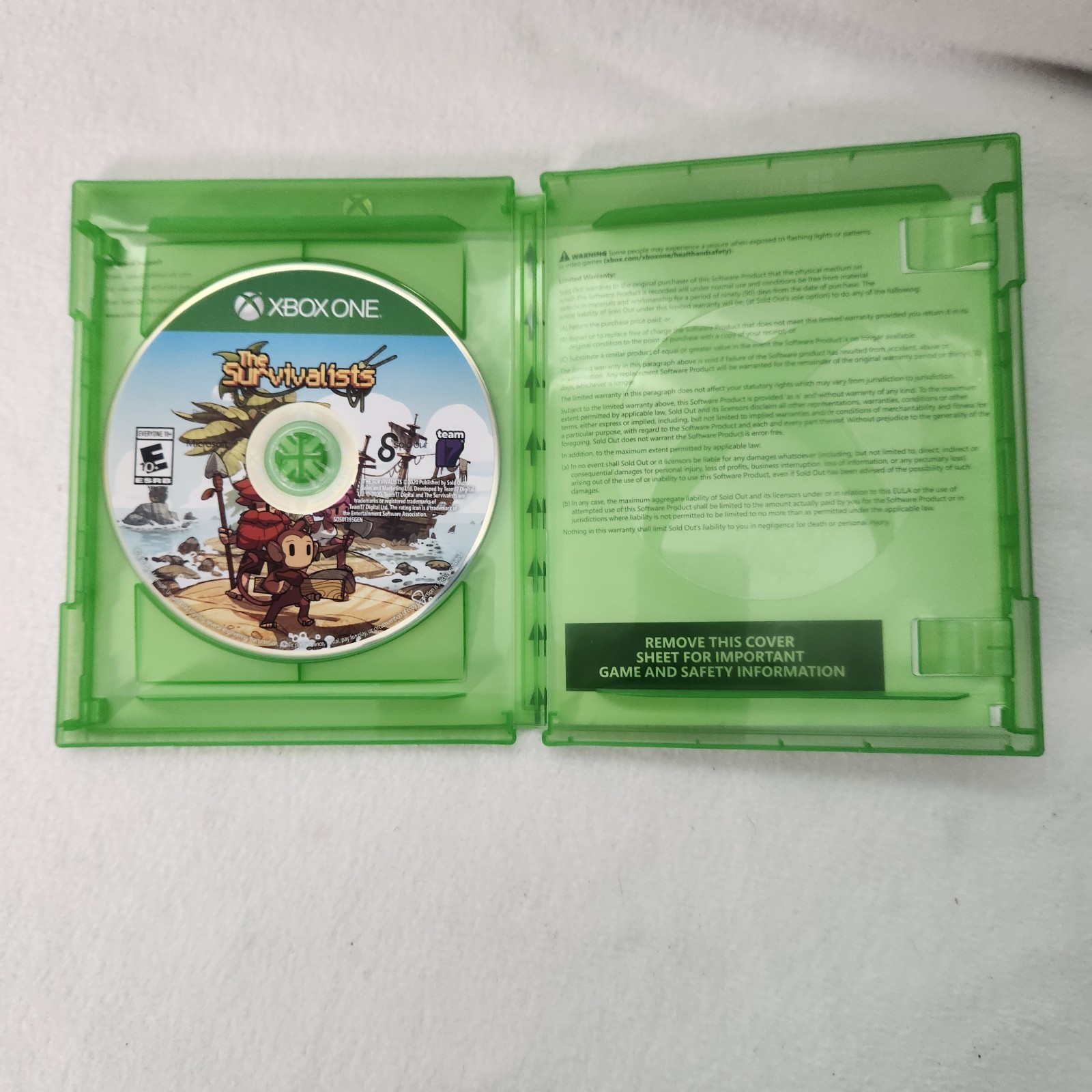 Xbox One – Two Game Lot – Rocket League and The Survivalists