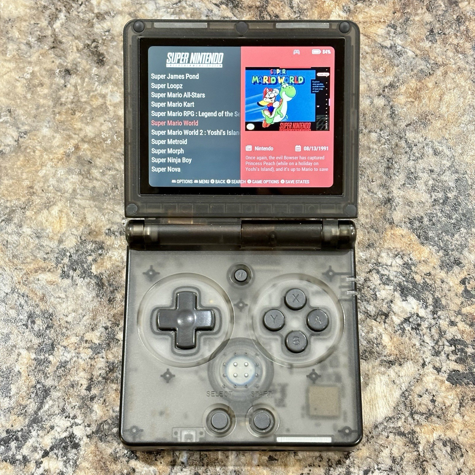 Anbernic RG35XXSP Handheld – New 64GB Card Custom RG35XX SP Loaded Ready To Play