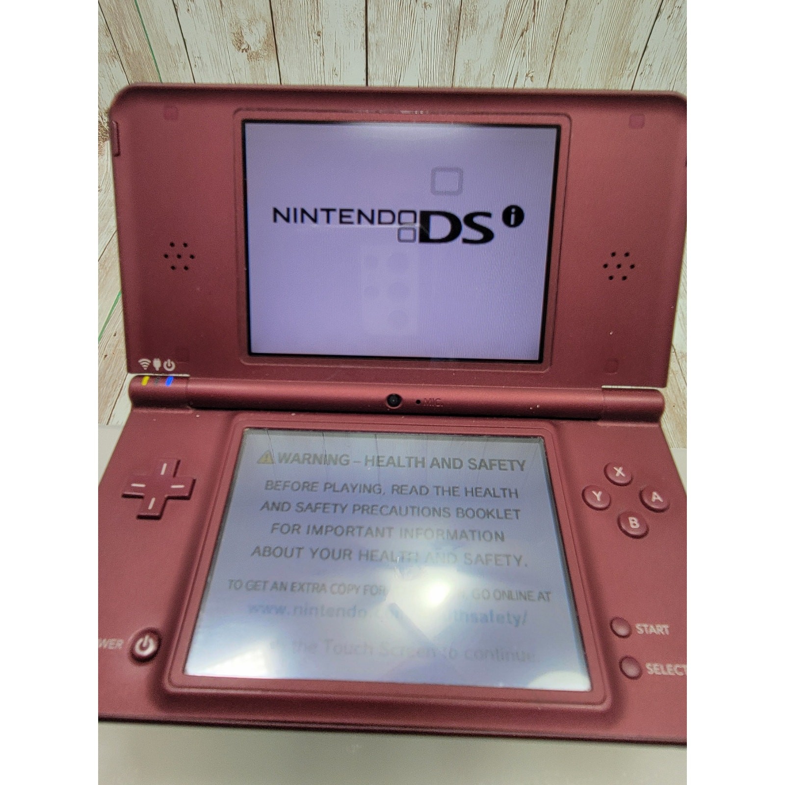 Nintendo DSi XL Burgundy Handheld Console Touchscreen 256MB NTSC-U/C (USA)