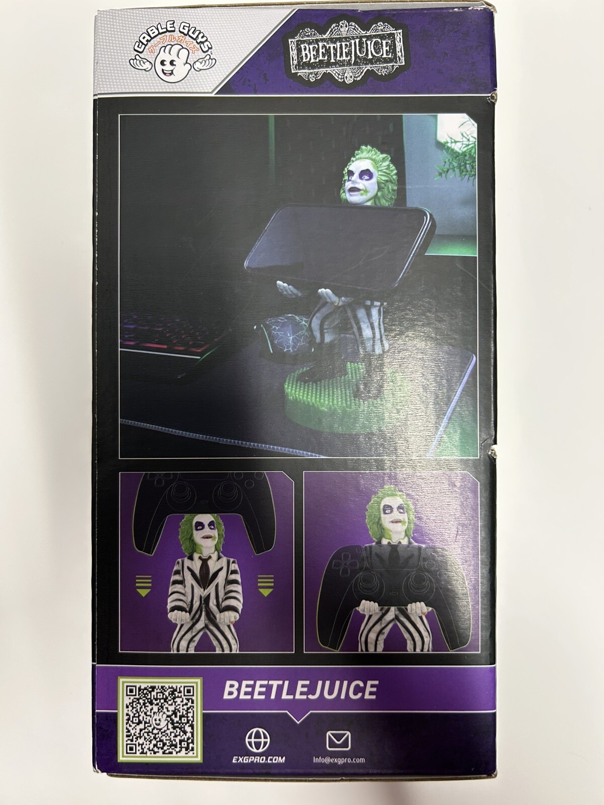 Beetlejuice- Original Cable Guys -Controller& Phone Holder – NEW