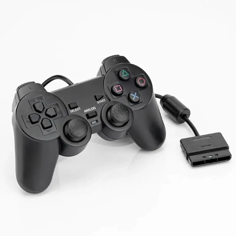 Wired gamepad For Sony PS2 Controller Game Joystick Vibration Game Controller