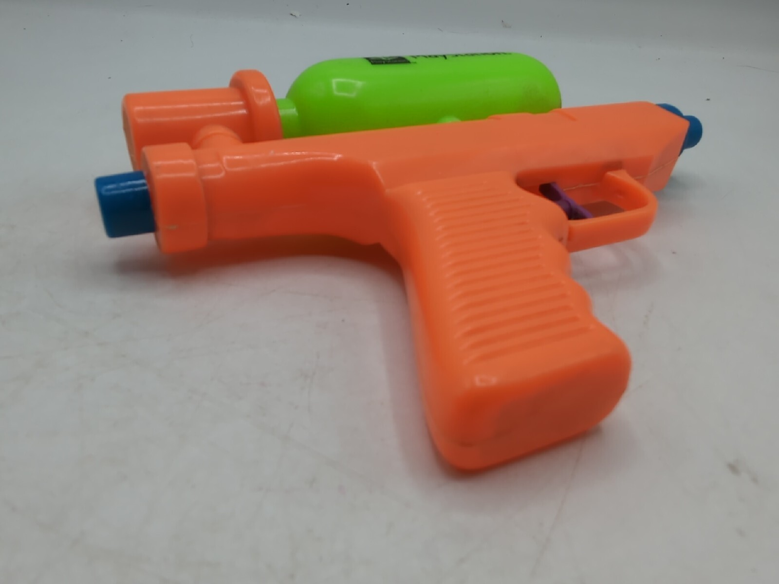 Sony Playstation Water Squirt Gun PROMO Orange Green Vintage Video Game Company
