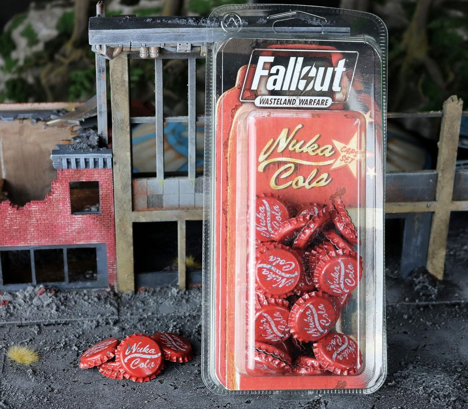 Collectible Fallout Nuka-Cola Caps – 50 Pieces with Unique Game Tokens Included