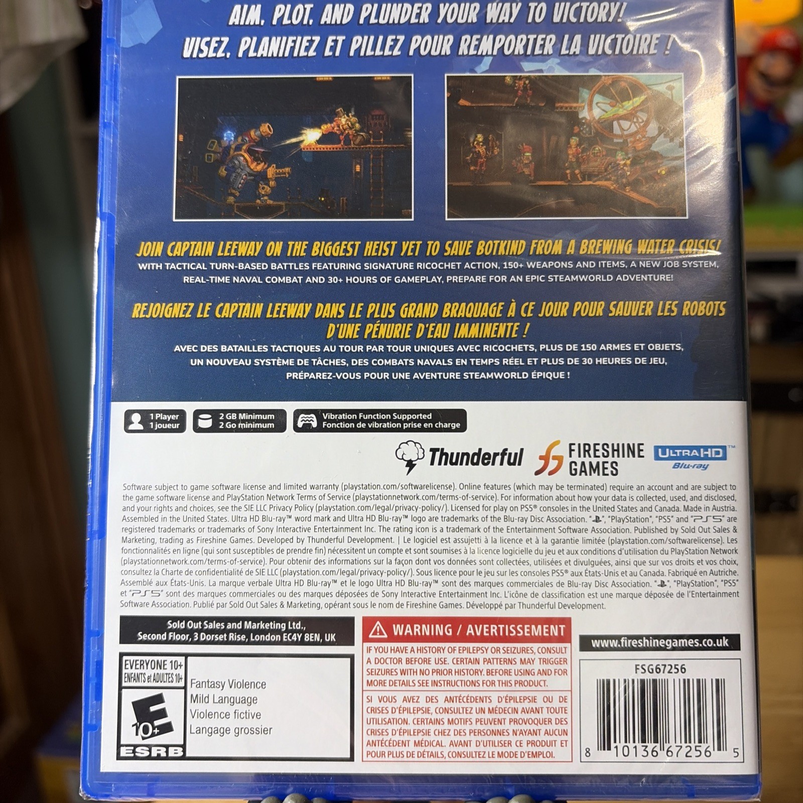 SteamWorld Heist II (PS5 / PlayStation 5) NEW SEALED
