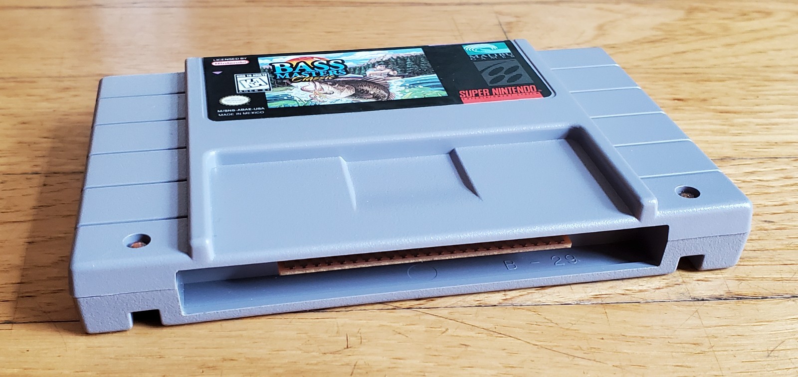 Bass Masters Classic Super Nintendo SNES Complete in Box CIB Manual & Inserts !!