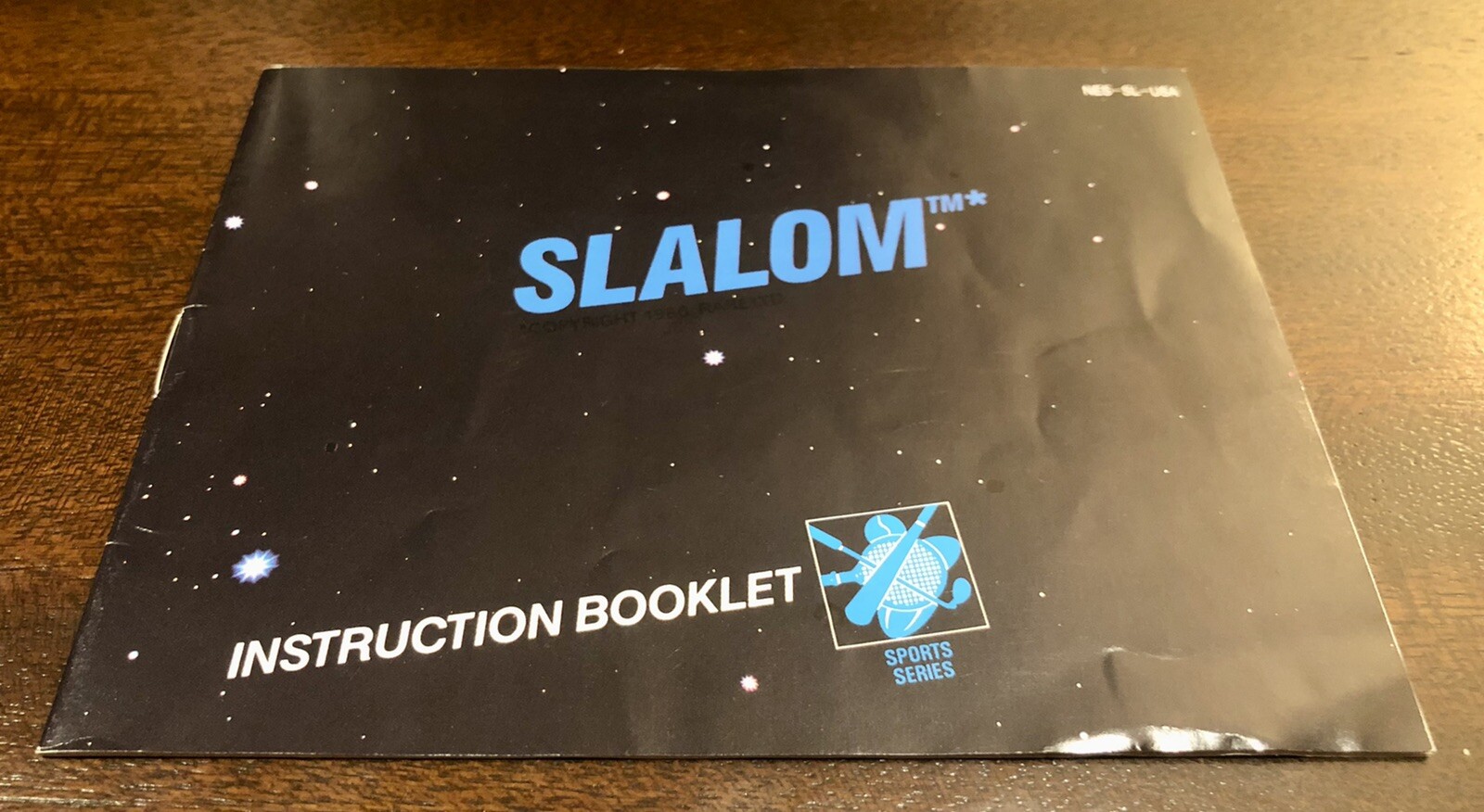 Slalom Complete in Box CIB (Nintendo, NES 1987) *OVAL SEAL VARIANT* RARE 🔥