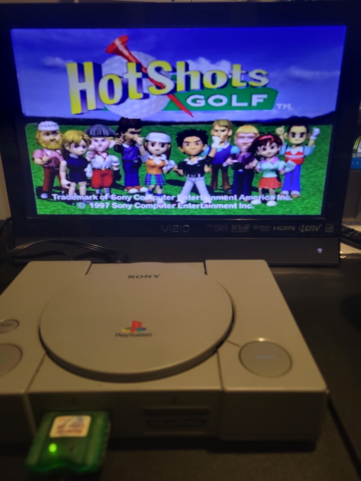 Hot Shots Golf Sony PlayStation 1 PS1 (1998), TESTED & WORKING! Complete