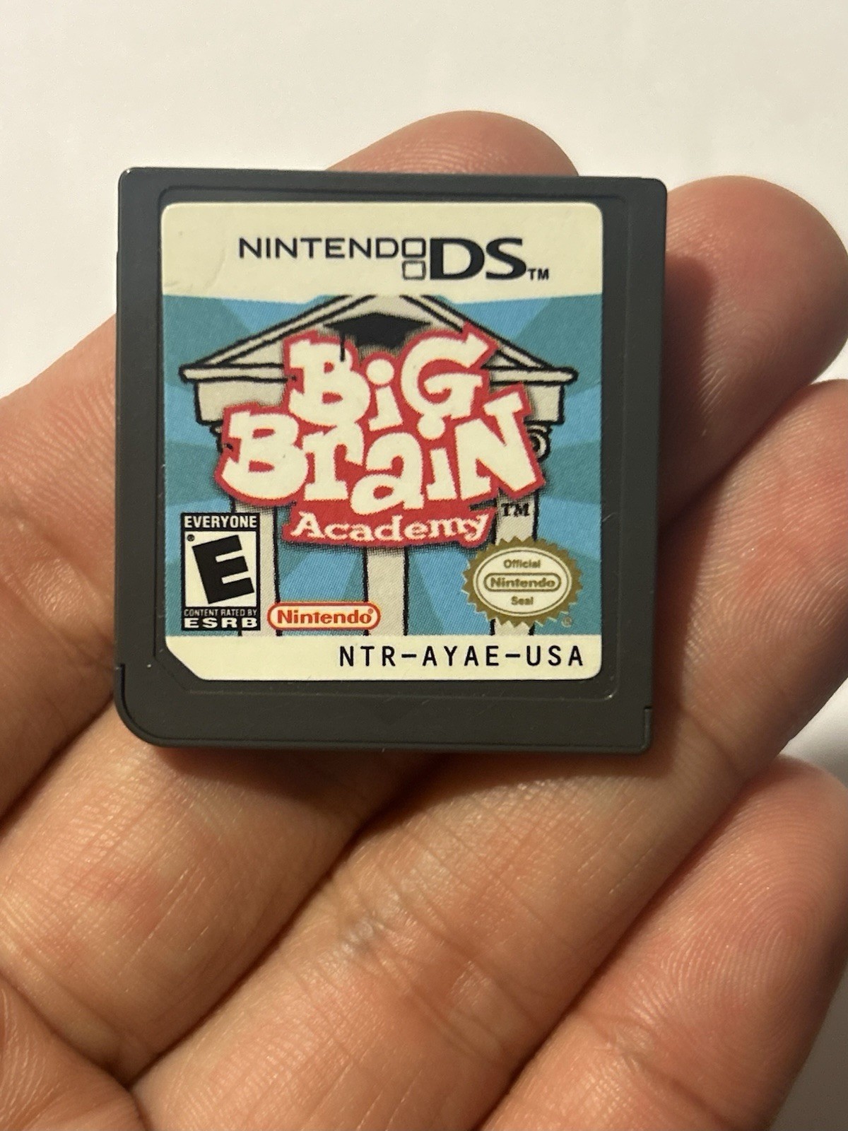 Big Brain Academy Nintendo DS 2DS 3DS Game *Cartridge Only*