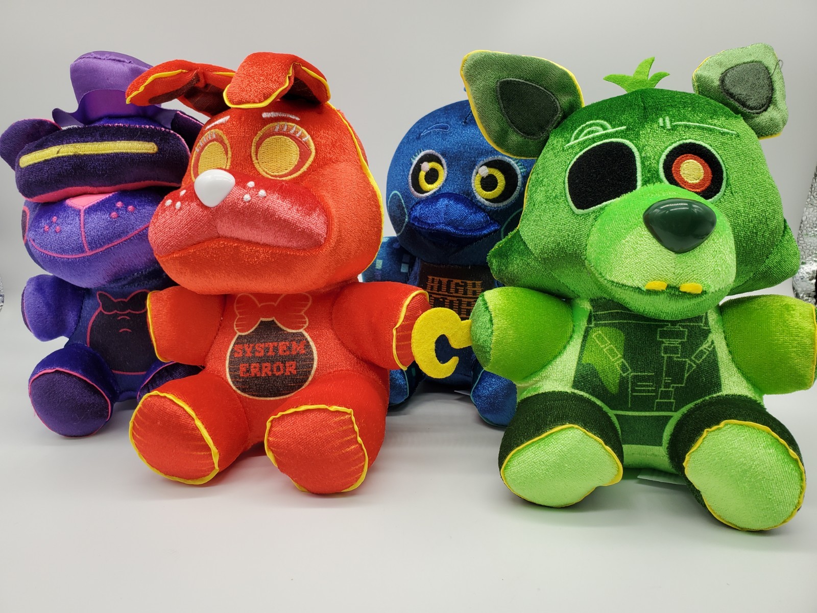 Funko Five Nights At Freddy’s 2022 Special Delivery Plush Lot Of 4 Toy Arcade VR