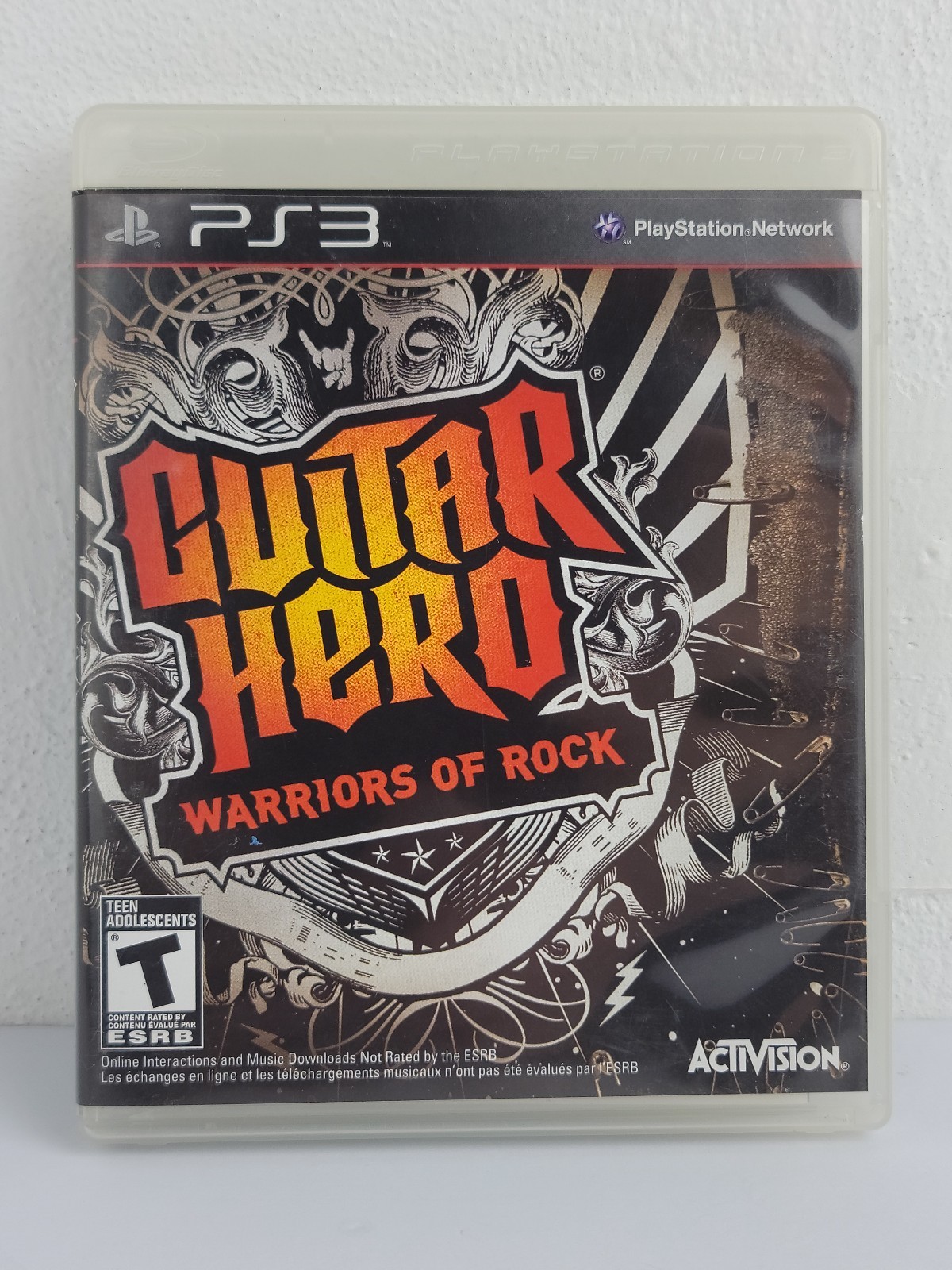 Guitar Hero Warriors of Rock PS3 Game (Sony PlayStation 3, 2010) CIB Tested VG