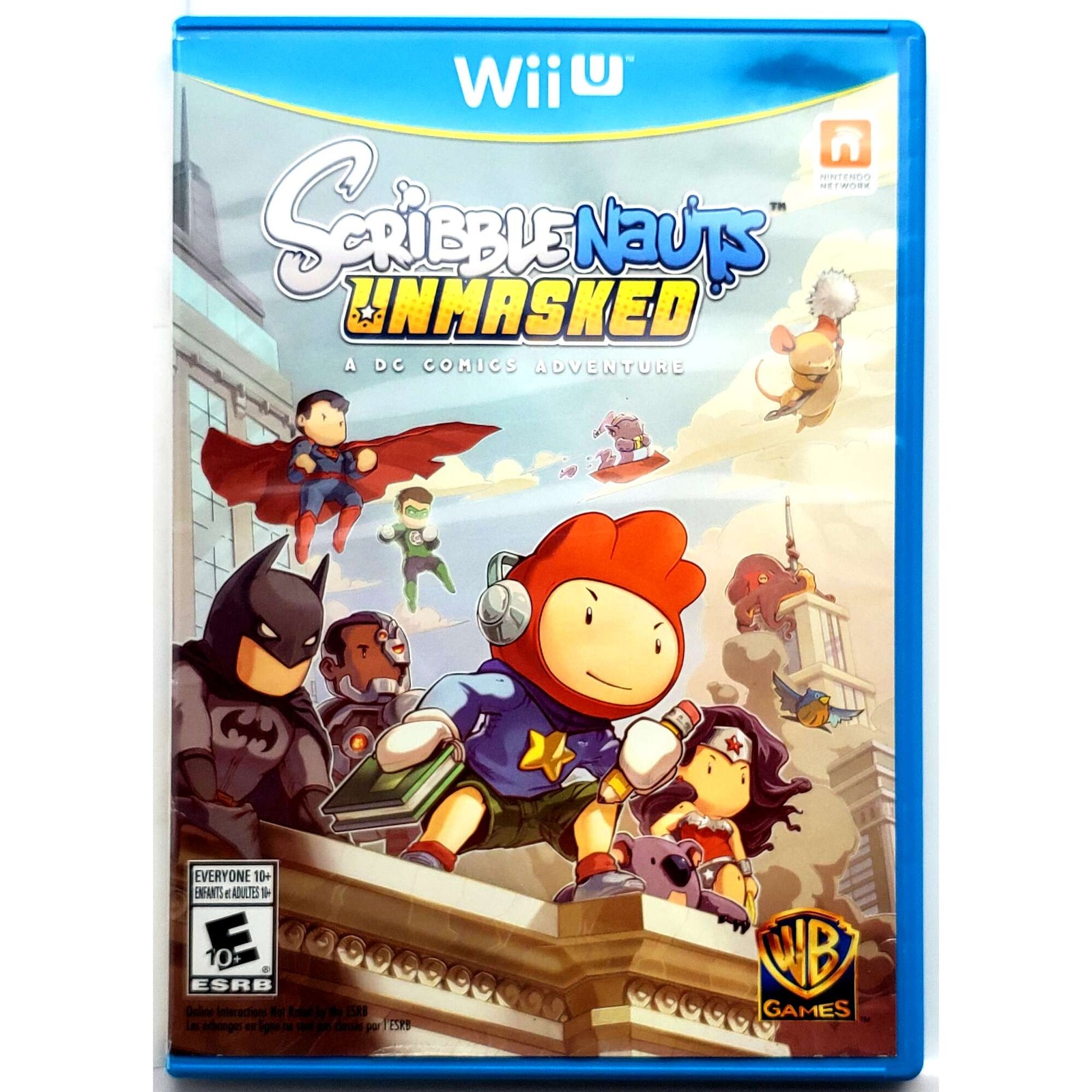 Scribblenauts Unmasked A DC Comics Adventure – Nintendo Wii U 600 Pristine