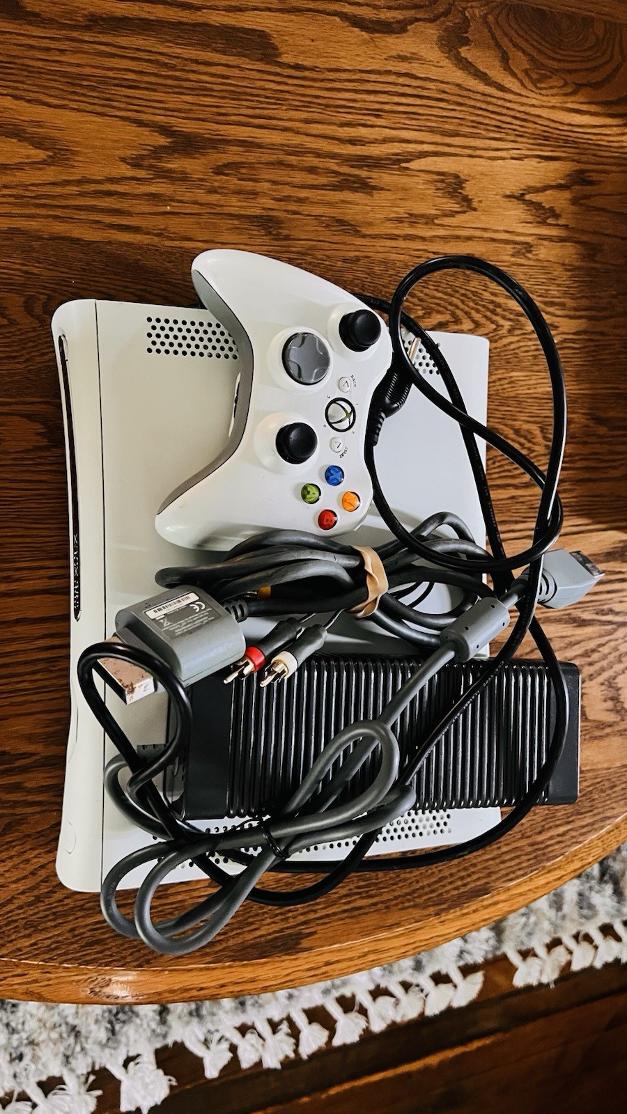 Microsoft Xbox 360 White Console Original