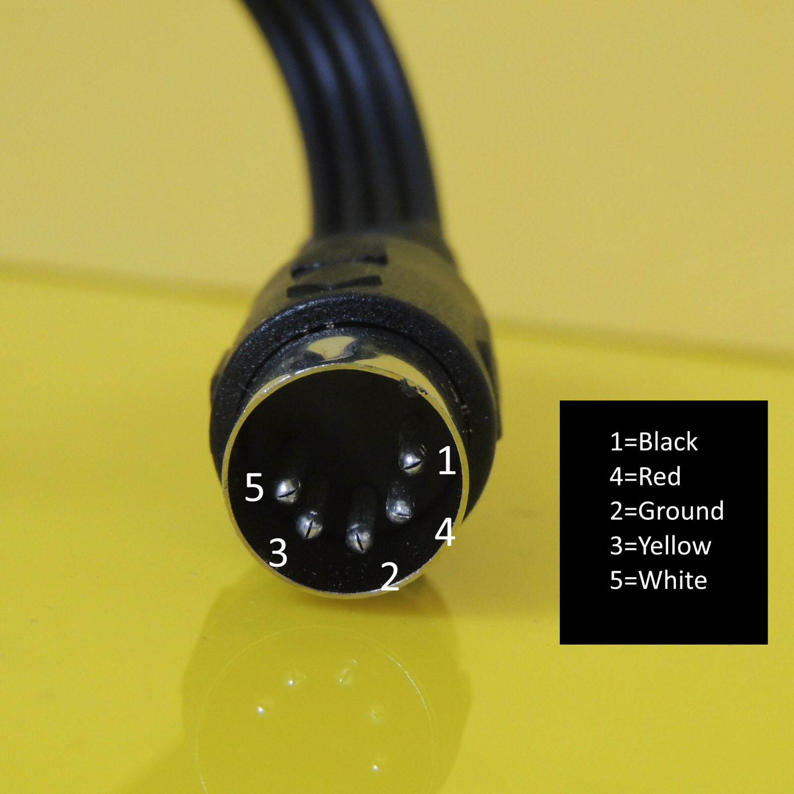 Composite Video & Audio TV DIN Cable for Sega Master System SMS Optional HDMI