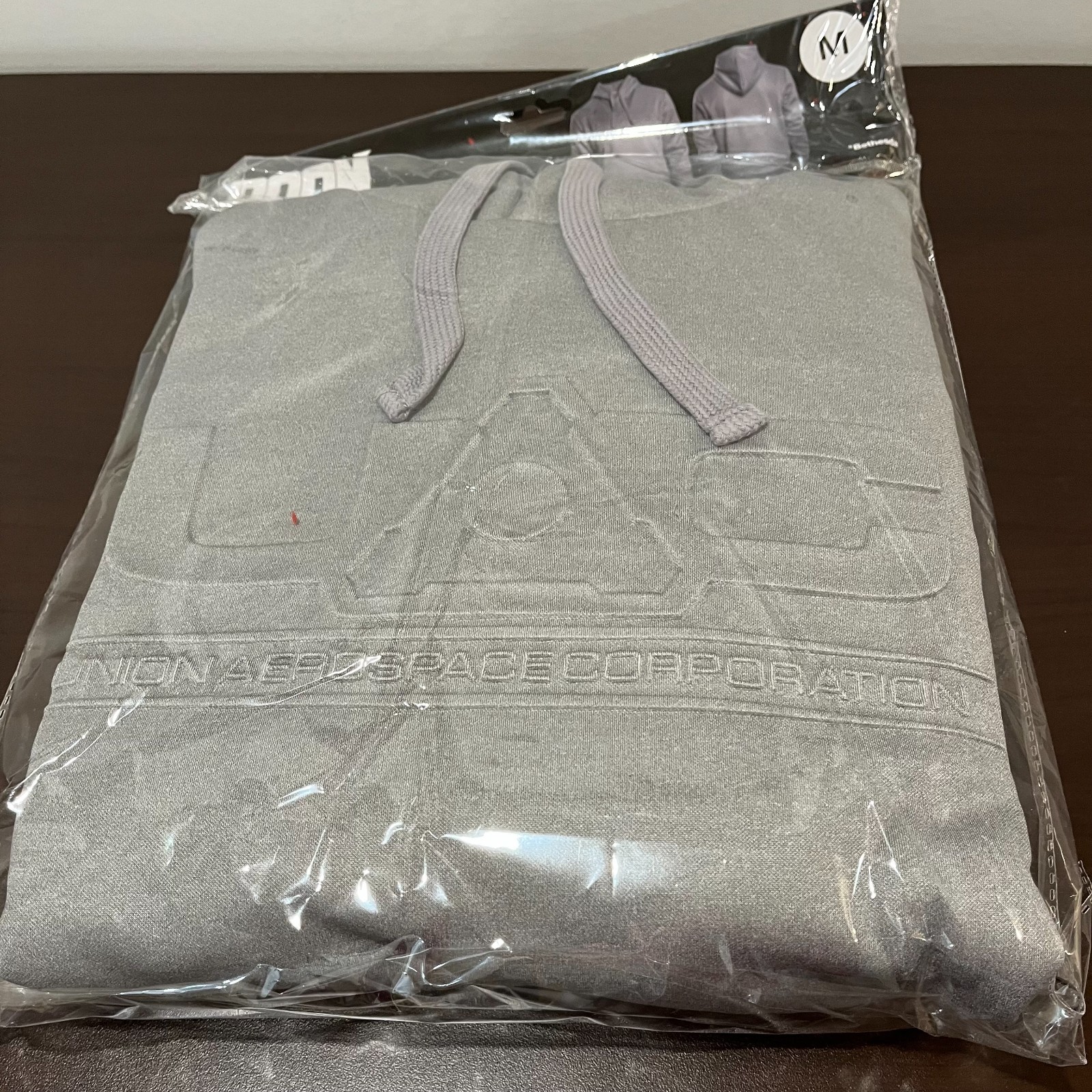 Bethesda Doom UAC Gray Hoodie- Medium NEW