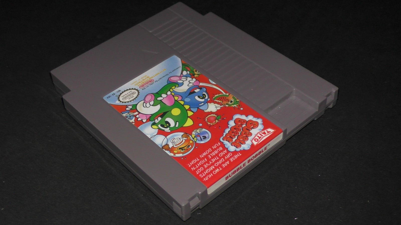 Bubble Bobble Oval Seal Nintendo NES 1988 NES CIB Complete