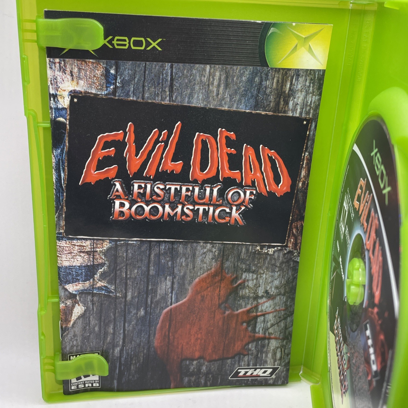 Evil Dead A Fistful of Boomstick (Microsoft Xbox, 2003) Complete CIB