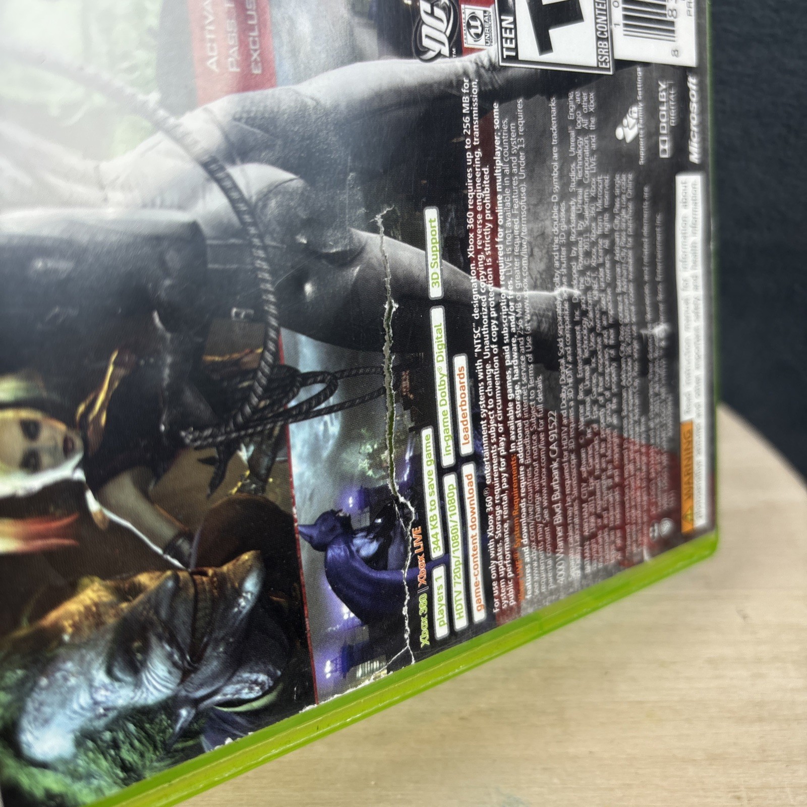 XBOX 360 – Batman Arkham City – Complete, DMG Art – Refurbished, Very Good