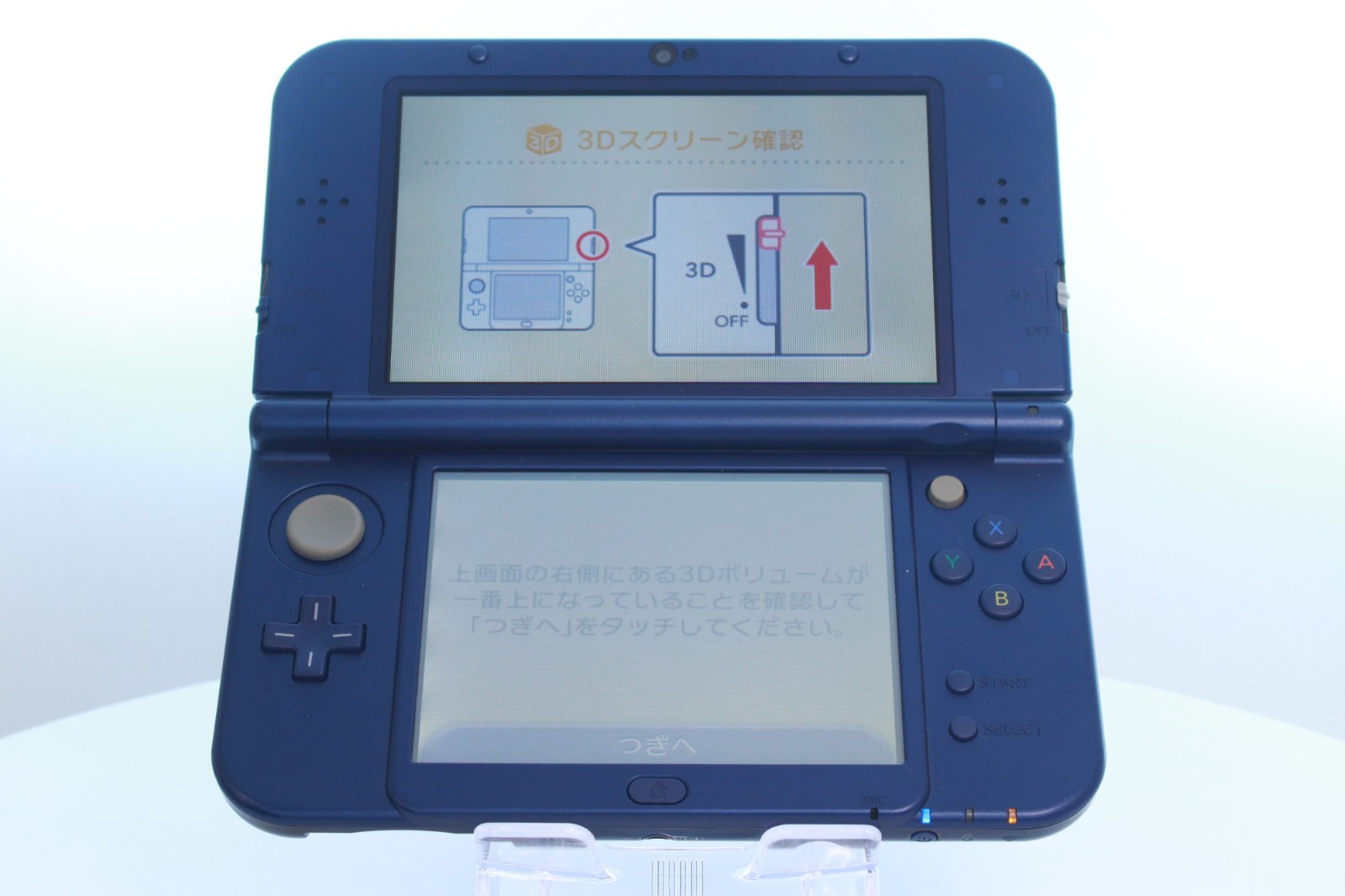 New Nintendo 3DS LL XL Metallic Blue [Rank : A]Region-locked
