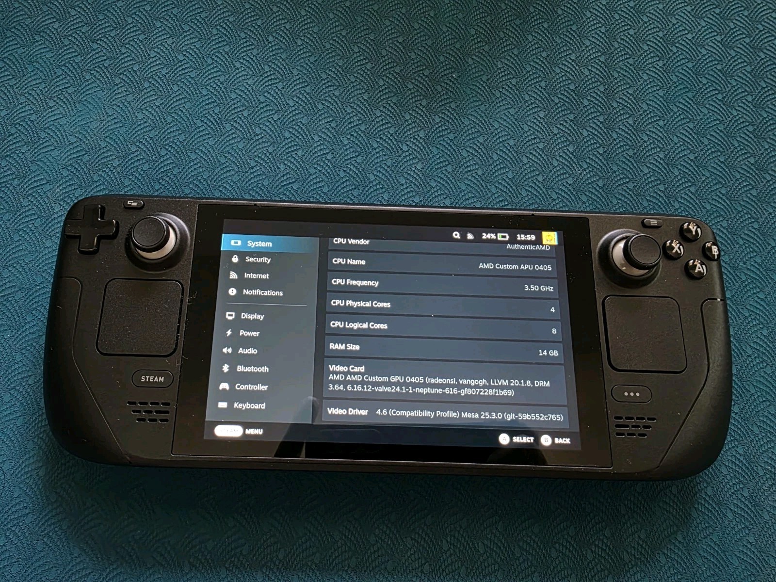 Open-Box** Valve Steam Deck Black 64GB