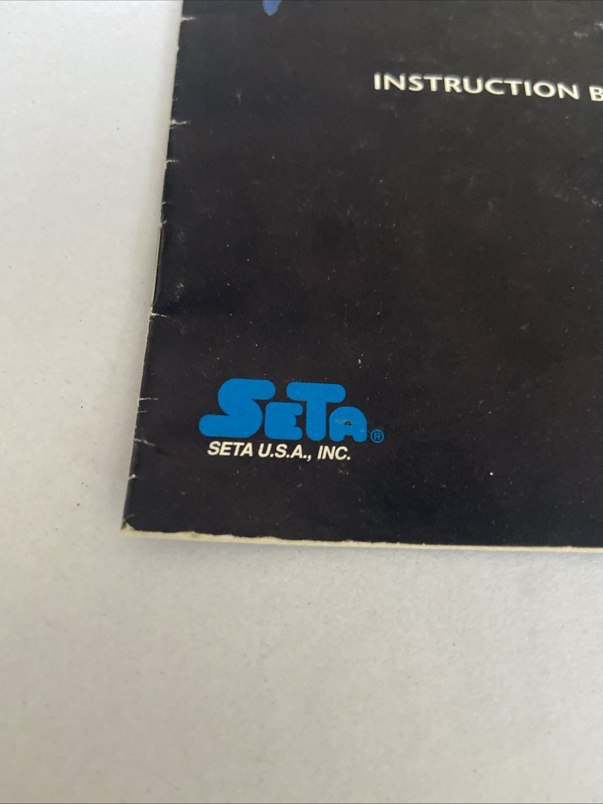 Kendo Rage SNES Instruction Manual ONLY
