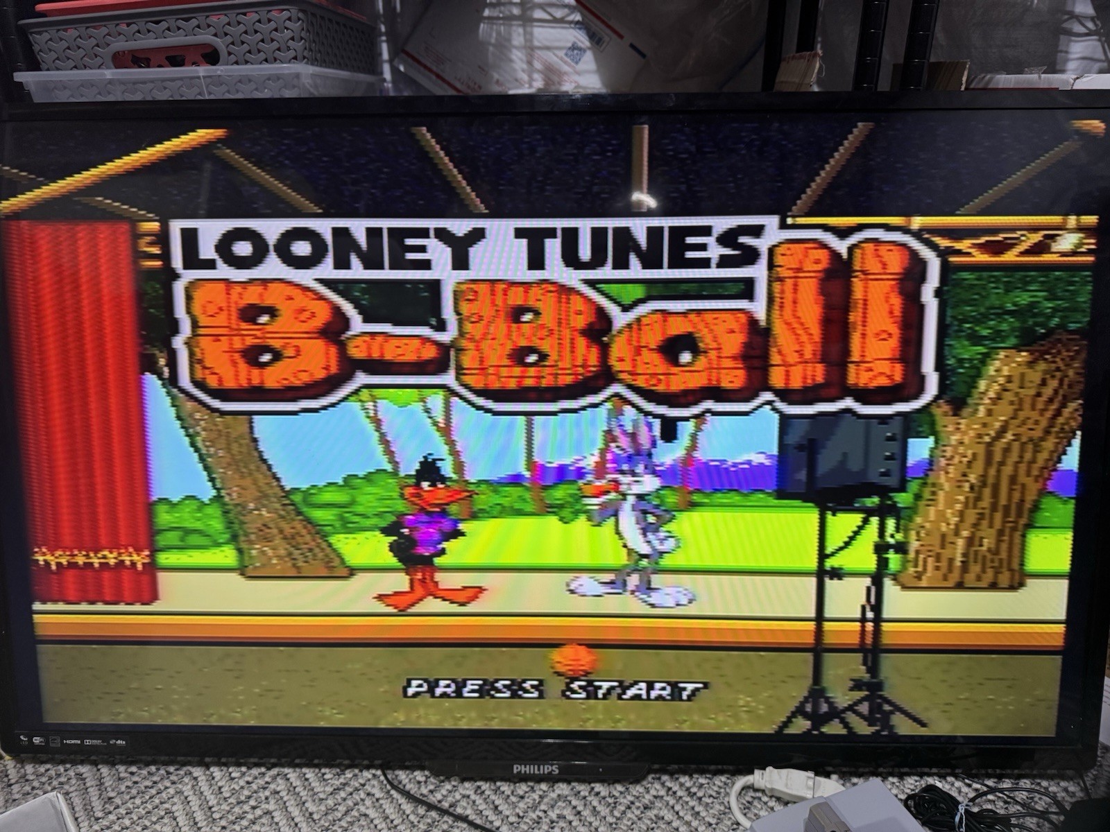Looney Tunes B-Ball (Super Nintendo SNES, 1995) Cart Only