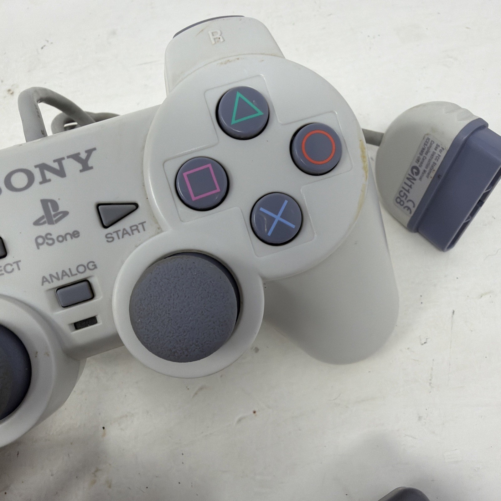 PSOne Console & LCD Screen Bundle Controller & Cords Tested Works SEE PICS