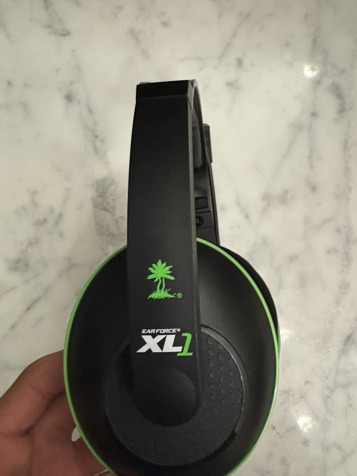 Turtle Beach Ear Force XL1 Black/Green Headband Headsets for Multi-Platform