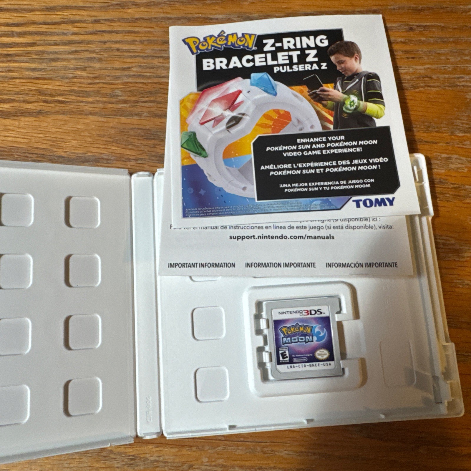 Pokémon Moon (Nintendo 3DS, 2016) Authentic, Tested And Working – CIB