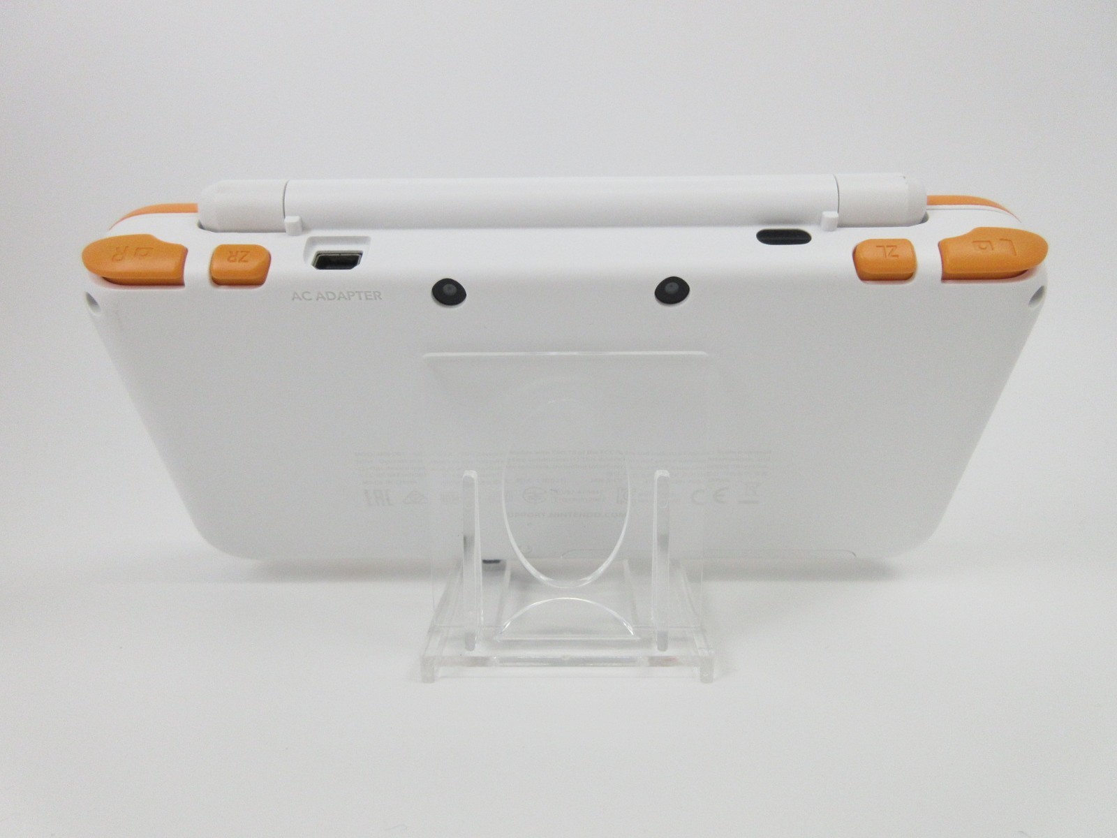 【Near Mint】Nintendo New 2DS LL XL White x Orange Console ONLY Japan Ver. #DEN052