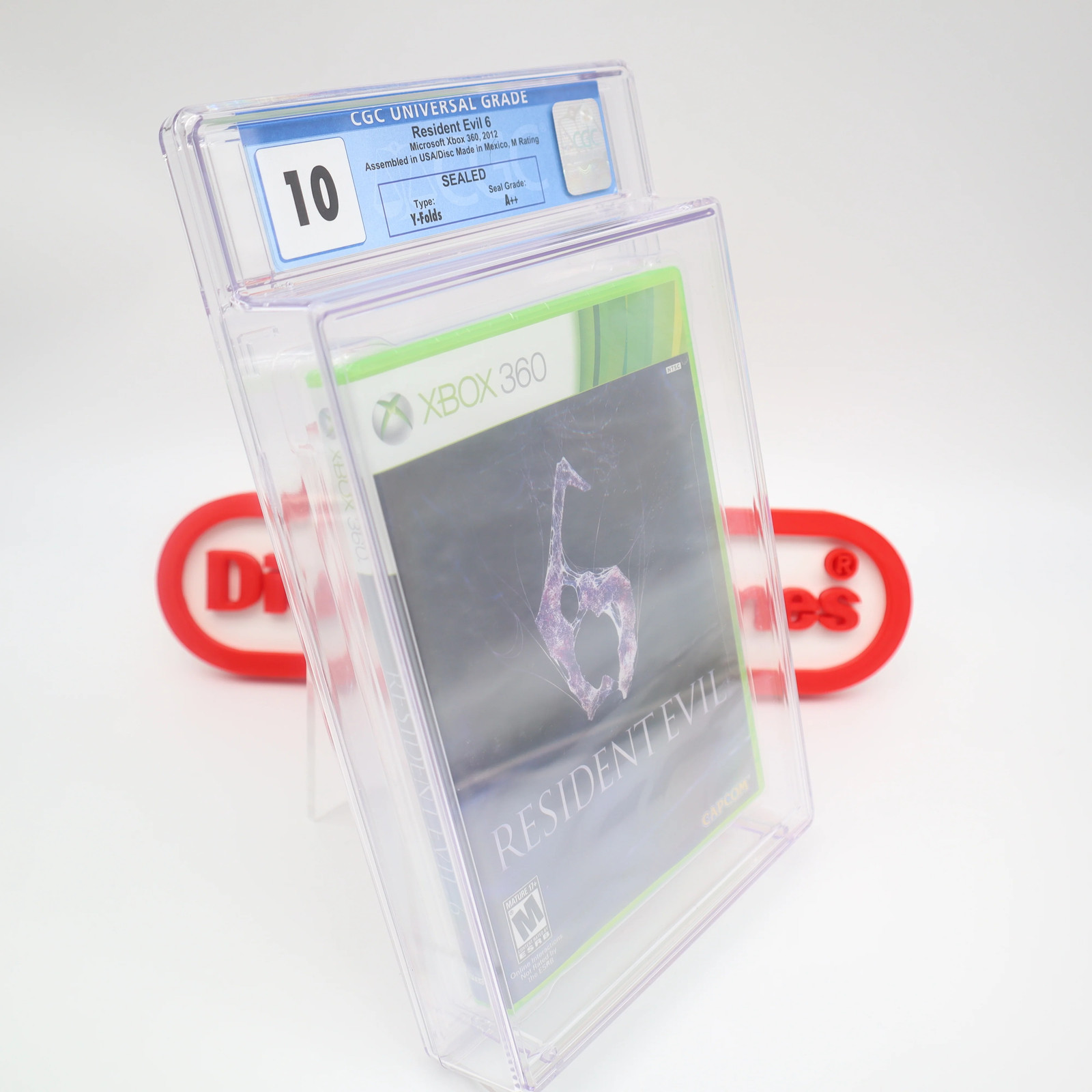 XBox 360 RESIDENT EVIL 6 VI – HIGHEST/PERFECT GRADED CGC 10 A++! NEW & Sealed!