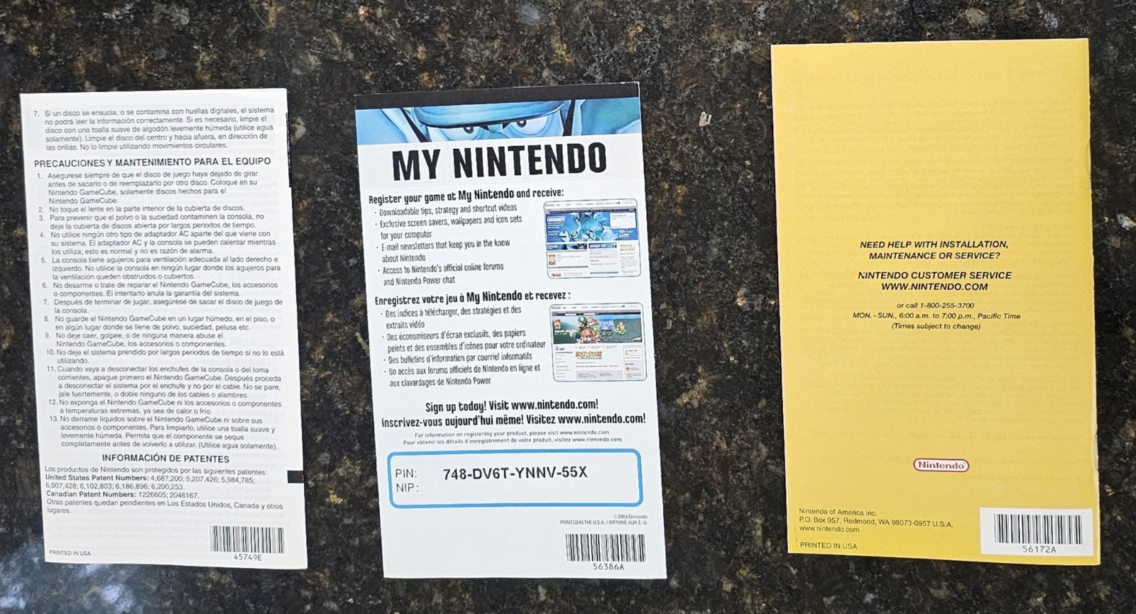Mario Party 6 Nintendo Gamecube Complete CIB W/ Case Manual & Inserts