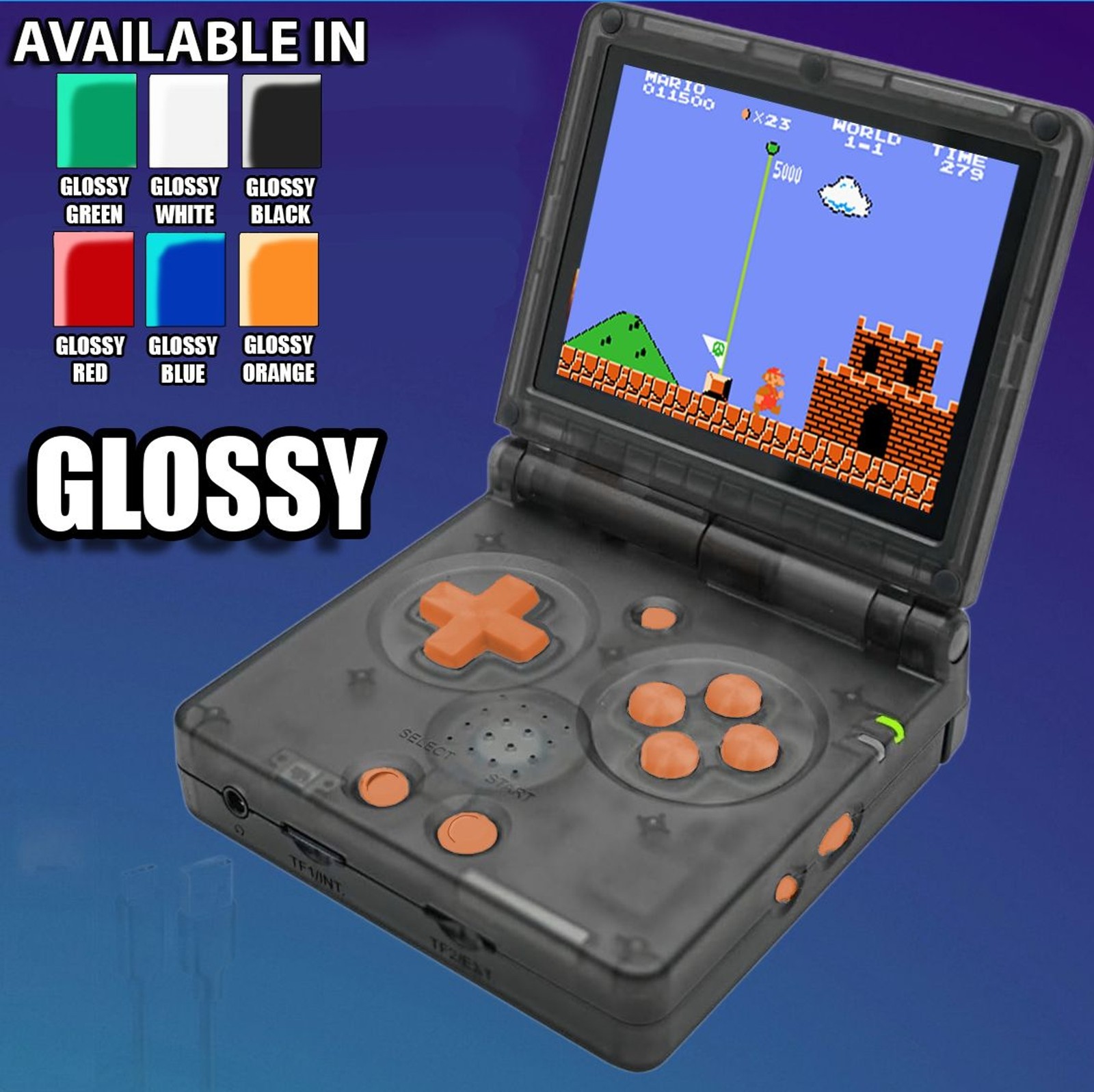 RG35XXSP Colored Button Set – Glossy, High-Quality Retro-Inspired Buttons