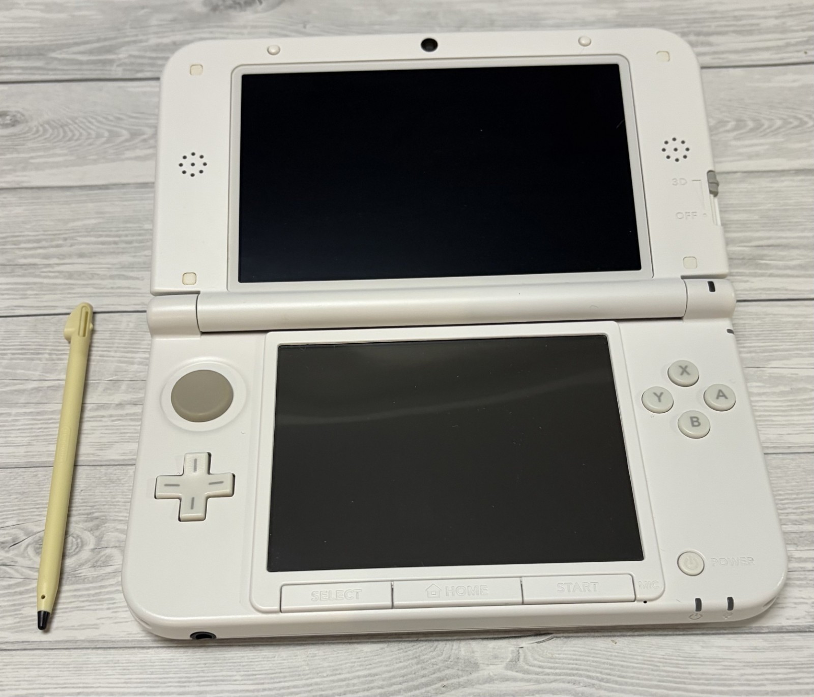 Nintendo 3DS XL LL White Tested Working Authentic Japan Japanese Only