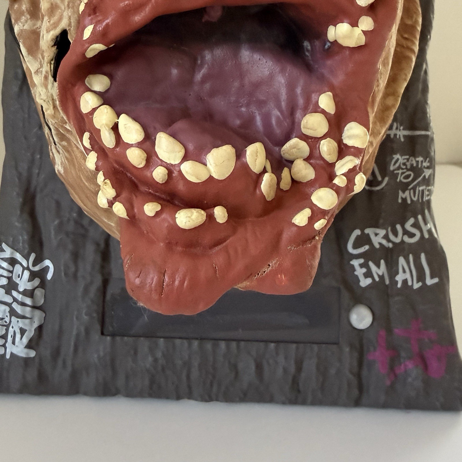 Ruckus The Crusher Talking Head Statue Collector’s Edition Rage 2 READ