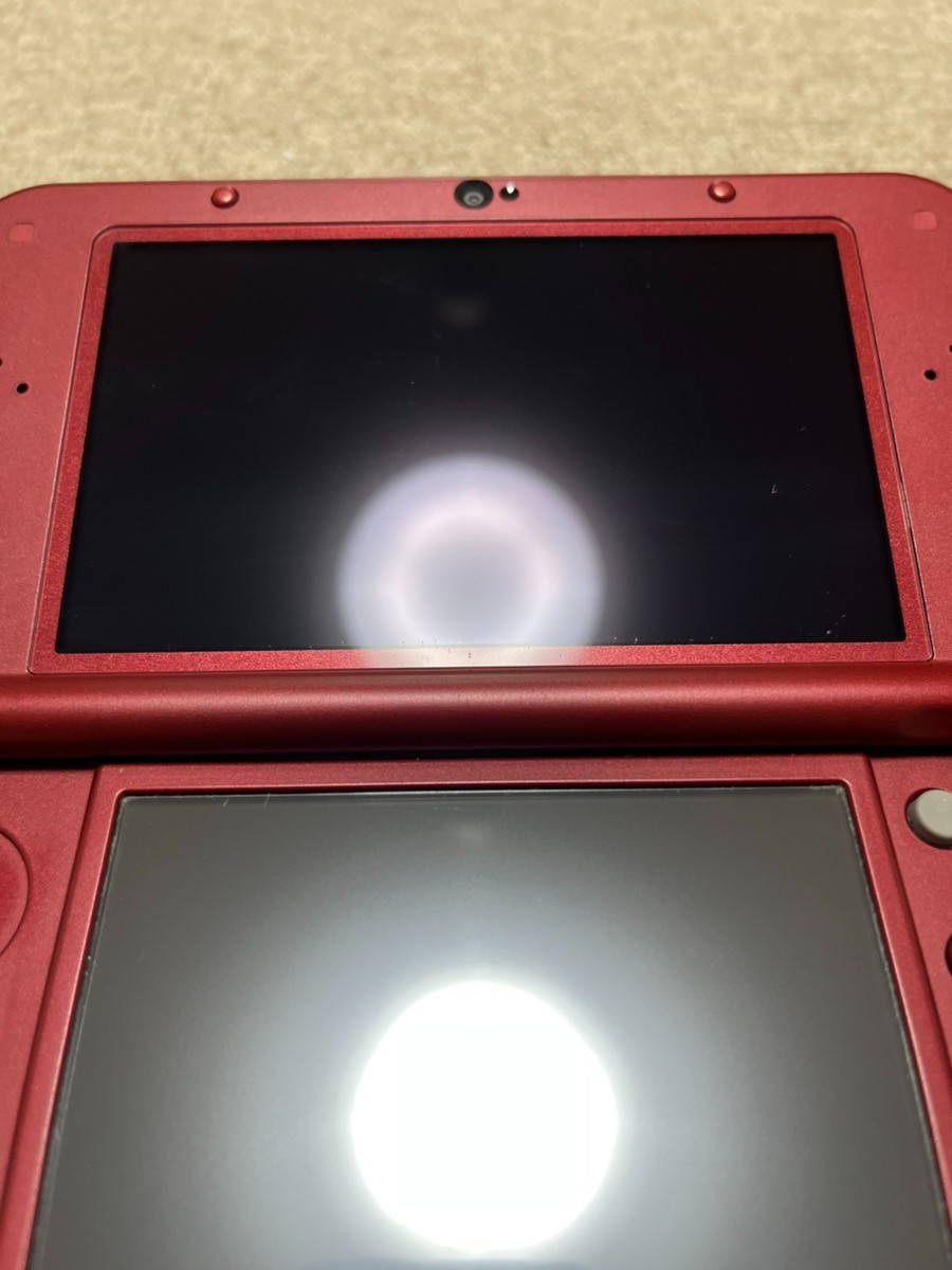 New 3DS LL XL Metalic red Japan Nintendo Console region Japanese B982 dual IPS