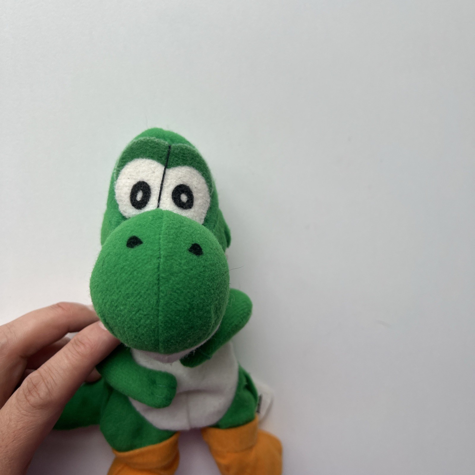 Vintage Nintendo 1997 Yoshi Beanbag Toy BD&A Nintendo 64 Super Mario Yoshi Game