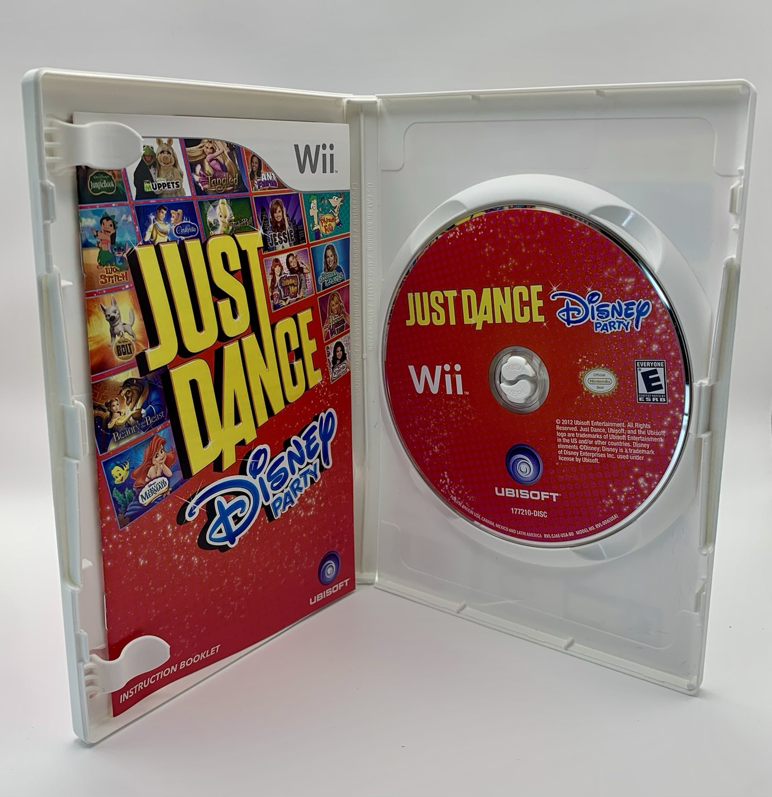 Just Dance Disney Party Nintendo Wii In Box With Manual Game Excellent Condition