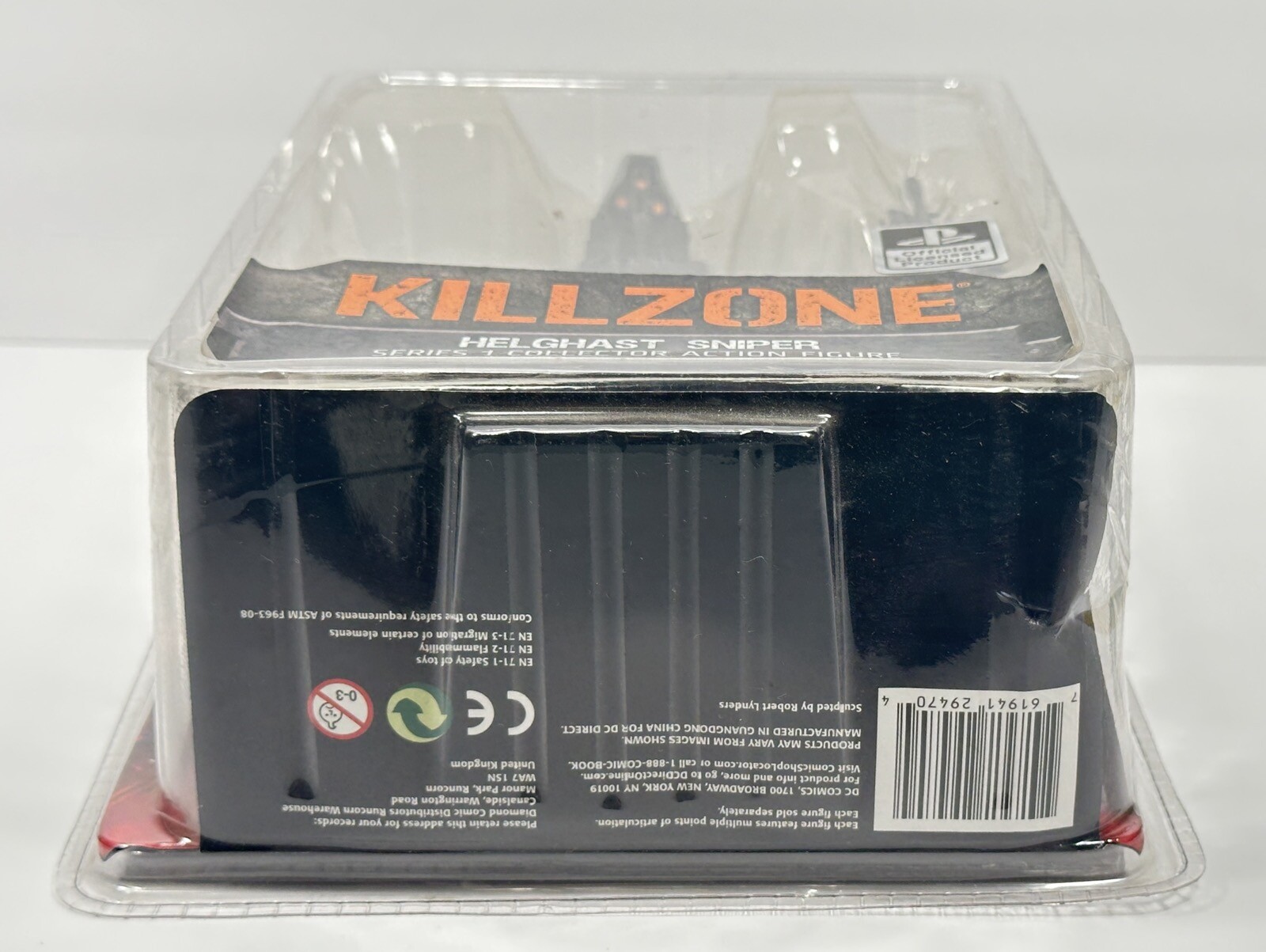 Killzone Helghast Sniper 6” Action Figure 2011 DC Unlimited Toys PlayStation