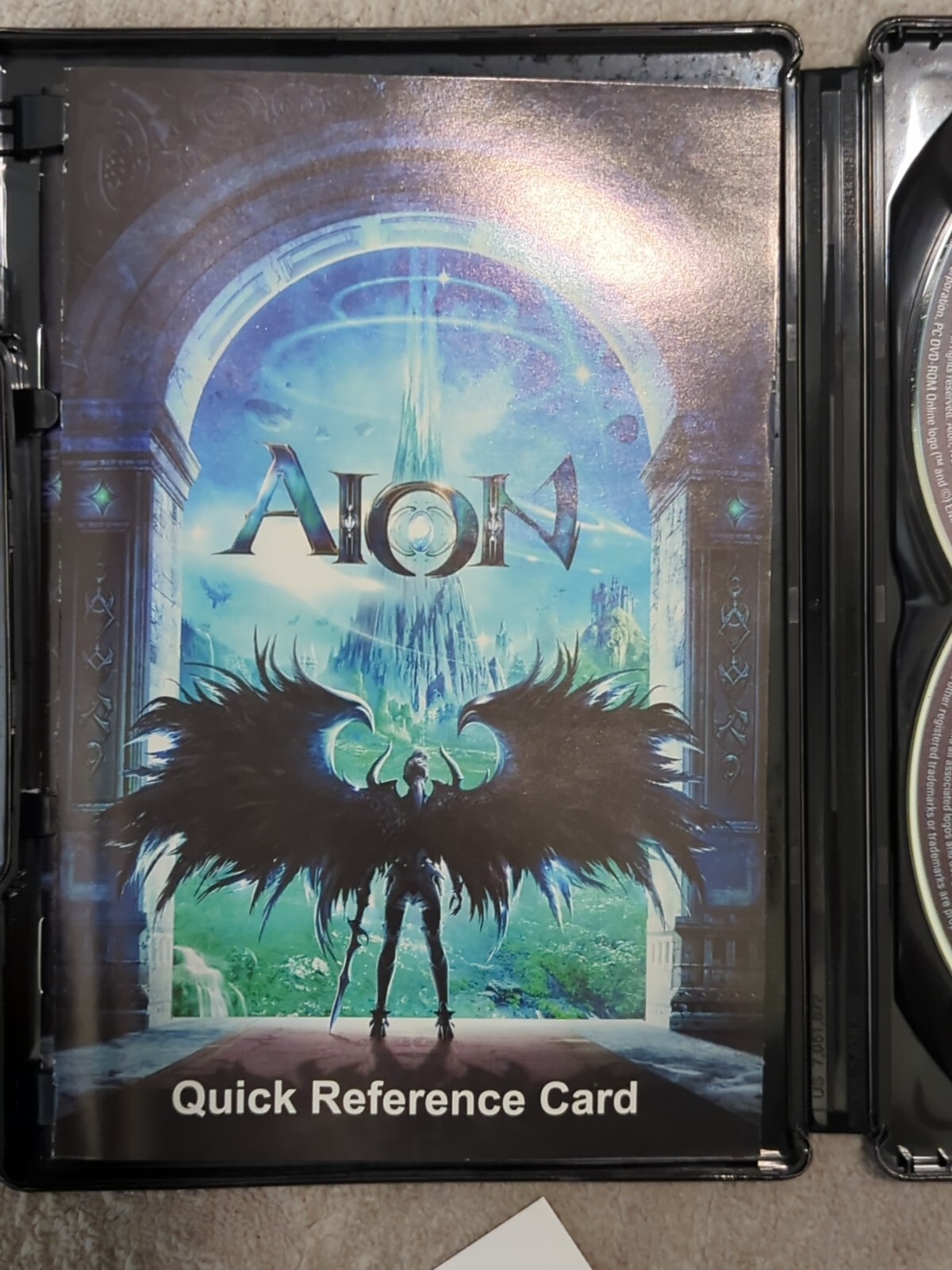 Aion Online PC Computer Video Game Set Collector’s Tin Edition Ncsoft