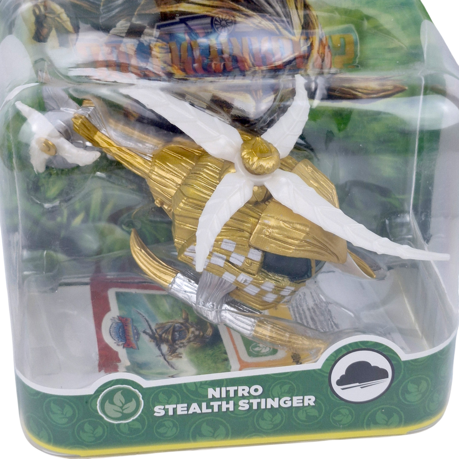Skylanders Superchargers NITRO STEALTH STINGER Series NEW Gold Aust 2015 Ret 6+