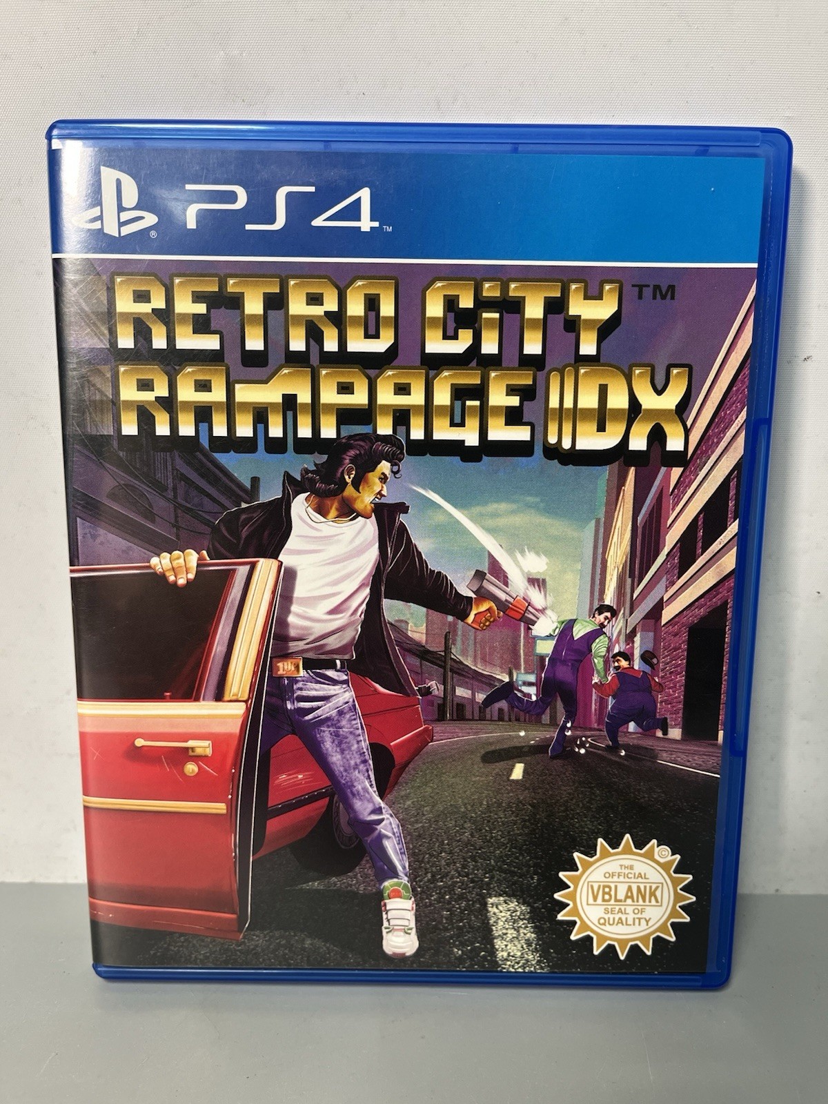Retro City Rampage DX VBlank PlayStation 4 PS4 and PSP Portable Case