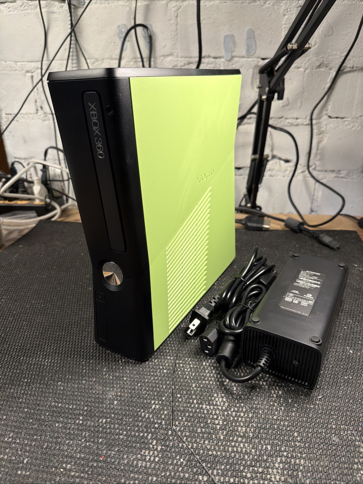 Custom Xbox 360 Slim + Power Supply – Fully Tested w/ Warranty