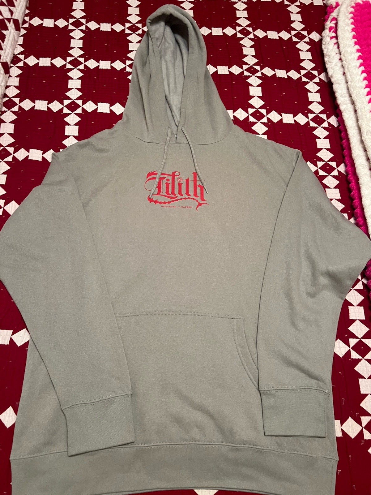 Diablo Lilith Blessed Mother Hoodie L Blizzard IV Video Game Horror Promo Sweat