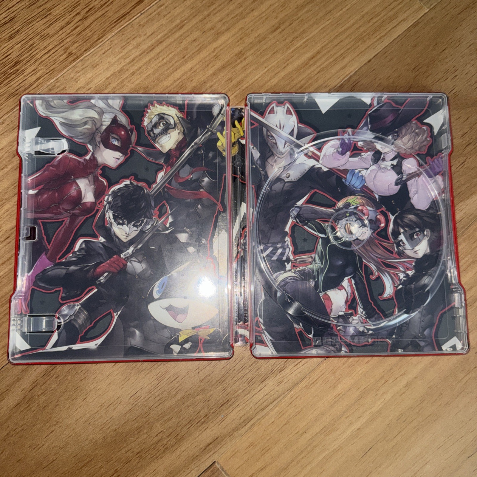 Persona 5 Steelbook Edition PlayStation 4 Case Only No Disc