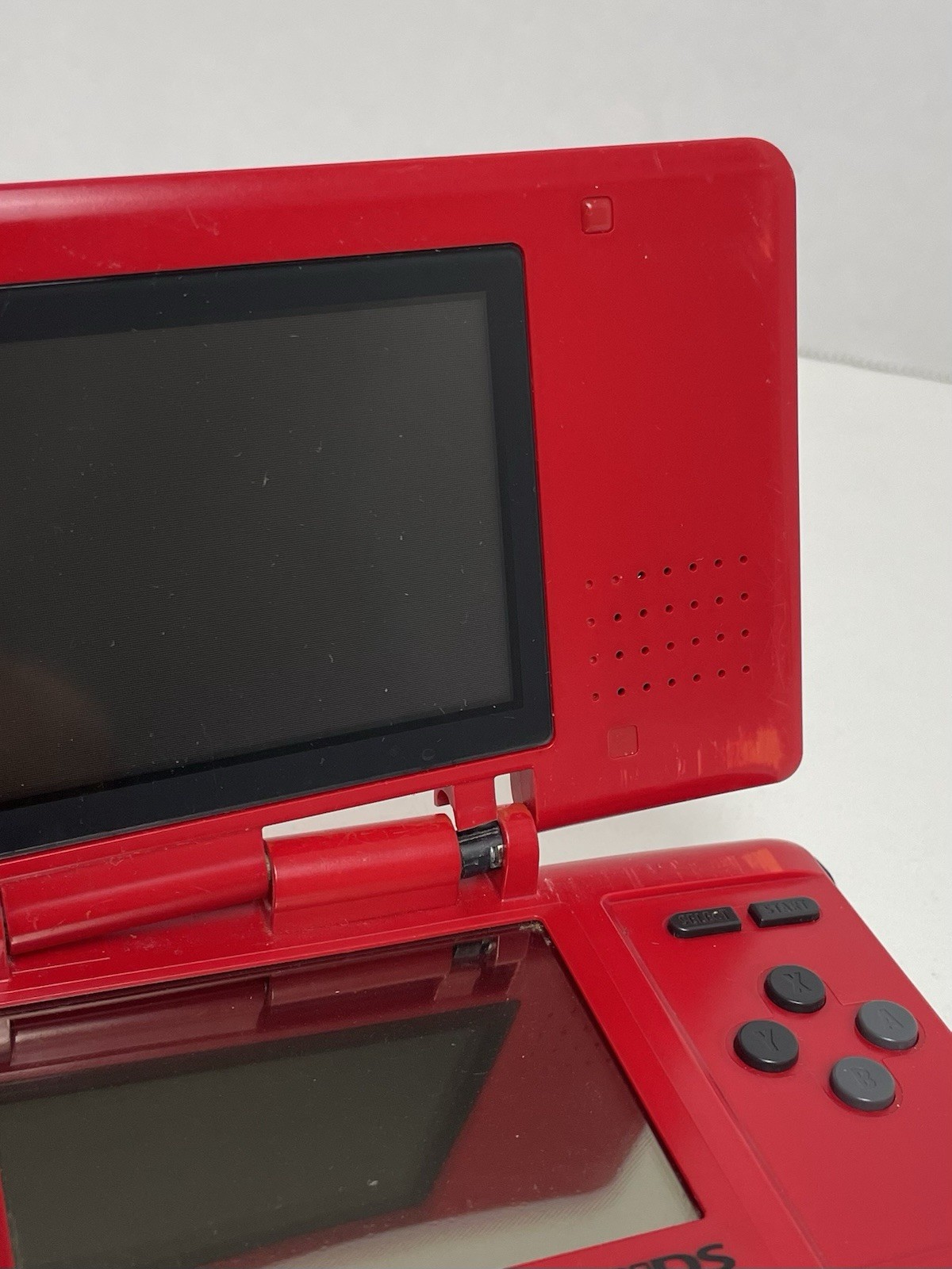Nintendo DS Original NTR-001 Console with Charger *BROKEN HINGE*
