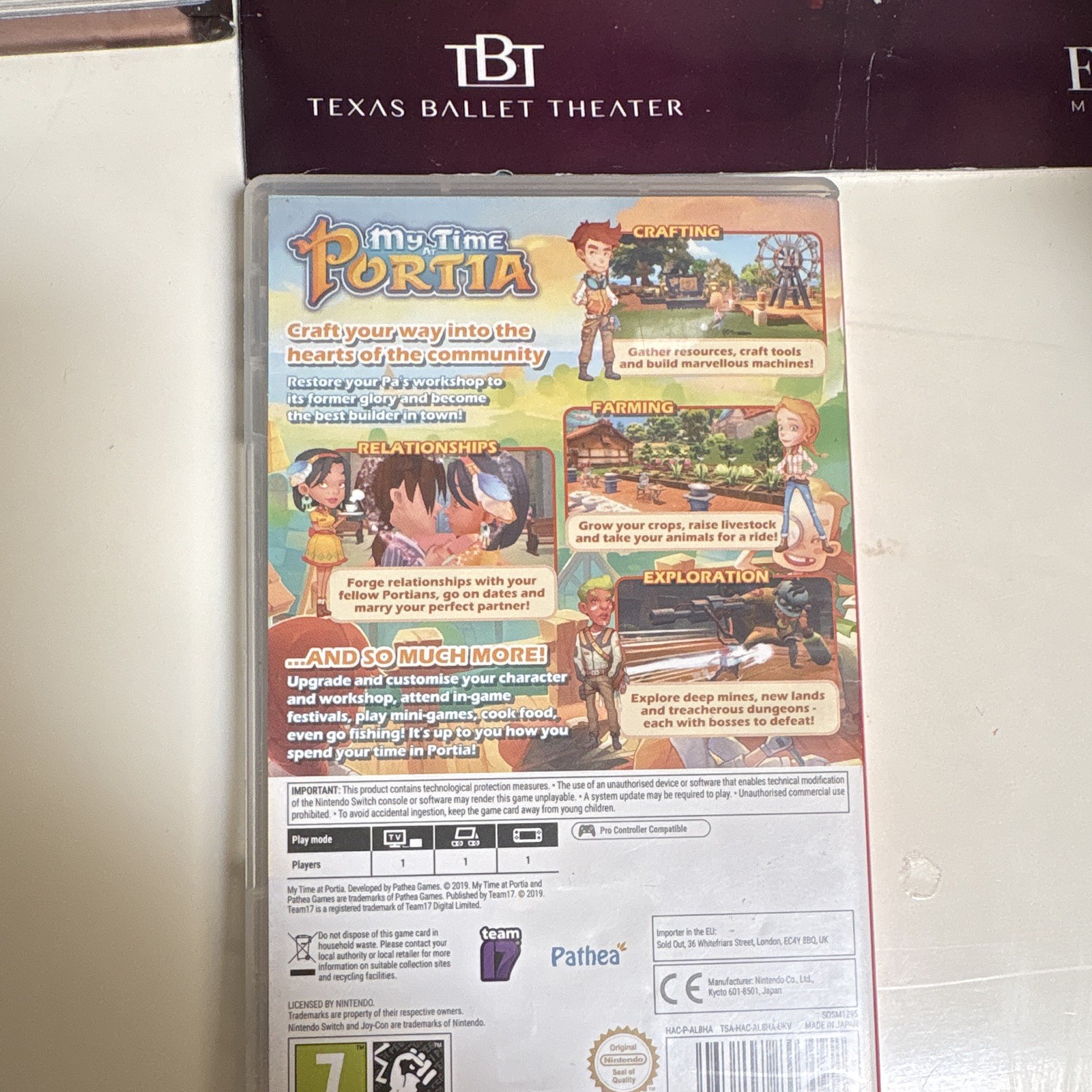 Team17 My Time at Portia Nintendo Switch – PEGI 7 Region Code PAL 2019