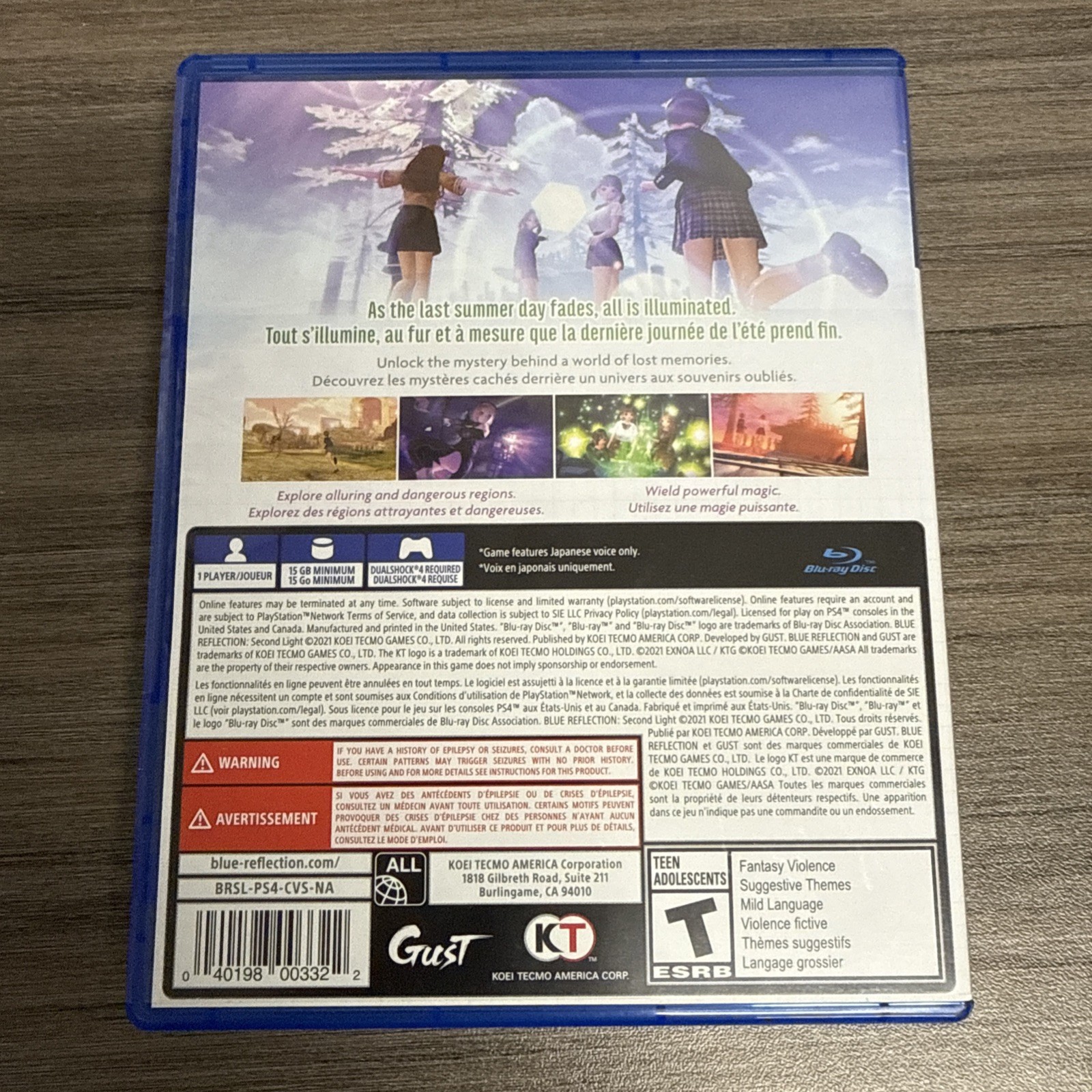 BLUE REFLECTION: Second Light – Sony PlayStation 4