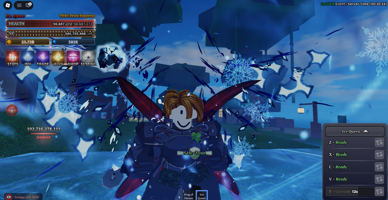 Sailor Piece Roblox 1032% DMG Fully Maxed